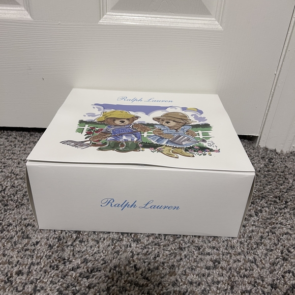 Ralph Lauren Baby Gift Set with Blue Bear - Picture 10 of 11